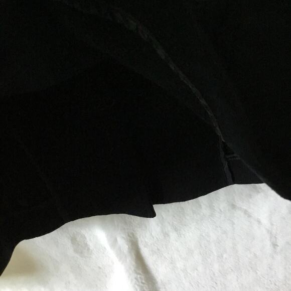 Chico's Black Double Row Hood w/ Eye Closure Blazer - Picture 12 of 13